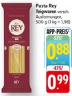 Pasta Rey Teigwaren im EDEKA Prospekt Pasta Rey Teigwaren von Rey im aktuellen EDEKA Prospekt für 0,88 €