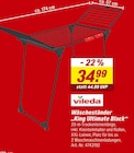 Wäscheständer „King Ultimate Black“ im Angebot bei toom Baumarkt in Berlin Wäscheständer „King Ultimate Black“ Angebote von Vileda bei toom Baumarkt Berlin für 34,99 €