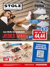 Sportschuhe im Kaufhaus Stolz Prospekt in Schwerin Aktueller Kaufhaus Stolz Prospekt mit Sportschuhe, "STOLZ. Das Kaufhaus im Norden.", Seite 1