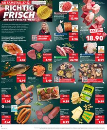 Rindfleisch im Kaufland Prospekt "Aktuelle Angebote" mit 34 Seiten (Kassel)