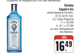 Sapphire Gin im Angebot bei nah und gut in Bautzen Sapphire Gin Angebote von Bombay bei nah und gut Bautzen für 16,49 €