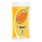 Rasoir x5 Bic Sensitive jaune 1 lame dans le catalogue Gifi