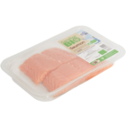 2 pavés de saumon Atlantique avec peau CARREFOUR BIO en promo chez Carrefour Le Mans à 7,99 €