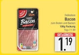 Schinken im EDEKA Prospekt Bacon von Gut & Günstig im aktuellen EDEKA Prospekt für 1,19 €
