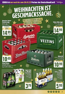 Veltins im EDEKA Prospekt "Aktuelle Angebote" mit 28 Seiten (Eschweiler)