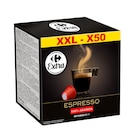 Capsules de café "Format XXL" - CARREFOUR EXTRA en promo chez Carrefour Bourg-en-Bresse à 6,55 €