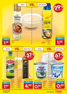 Rama im aktuellen Netto Marken-Discount Prospekt (Saarbrücken) Rama im Netto Marken-Discount Prospekt "Aktuelle Angebote" mit 71 Seiten (Saarbrücken)
