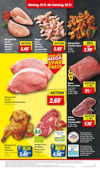 Rinderfilet im Lidl Prospekt "LIDL LOHNT SICH" mit 29 Seiten (Bergisch Gladbach)