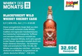 Wild Whisky Sherry Cask im Angebot bei Trinkgut in Kaarst Wild Whisky Sherry Cask Angebote von Blackforest bei Trinkgut Kaarst für 32,99 €