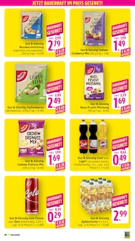 Cola im aktuellen EDEKA Prospekt (Rastatt) Cola im EDEKA Prospekt "Aktuelle Angebote" mit 50 Seiten (Rastatt)