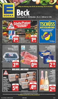 EDEKA Prospekt Wir lieben Lebensmittel! mit 24 Seiten