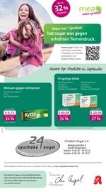 mea - meine apotheke Apotheken Prospekt der aktuellen Woche mit 4 Seiten, gültig von 01.09.2026 bis 30.09.2026, in Kirkel und Umgebung Aktueller mea - meine apotheke Apotheken Prospekt in Kirkel und Umgebung, "Unsere September-Angebote" mit 4 Seiten, 01.09.2026 - 30.09.2026