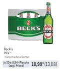 Pils Angebote von Beck`s bei Metro Dresden für 13,08 €