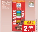 Mini Turm im Angebot bei Netto Marken-Discount in Pforzheim Mini Turm Angebote von Ritter Sport bei Netto Marken-Discount Pforzheim für 2,49 €