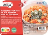 Gnocchis au chèvre et aux épinards, sauce tomate - picard dans le catalogue Picard