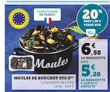 Moules de bouchot STG - U - U Express à Limoges Moules de bouchot STG - U en promo chez U Express Limoges à 5,20 €