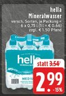 Mineralwasser Angebote von hella bei E center Krefeld für 2,99 €