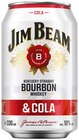 Bourbon Whiskey & Cola oder Black Cherry Angebote von Jim Beam bei REWE Weinheim für 1,99 €