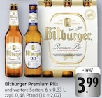 Premium Pils Angebote von Bitburger bei E center Pirmasens für 3,99 €
