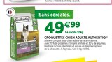 Promo Croquettes chien adulte à 49,99 € dans le catalogue Jardineries du terroir à Saint-Julien-en-Genevois