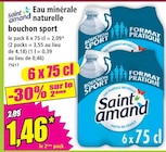 Promo Eau minérale naturelle bouchon sport à 1,46 € dans le catalogue Norma à Strasbourg