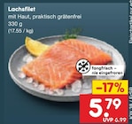Lachsfilet Angebote bei Netto Marken-Discount Plauen für 5,79 €