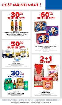 Promotion Produits Bio dans le prospectus Carrefour Market, valable du 28/07/2026 au 09/08/2026 Promo Produits Bio dans le catalogue Carrefour Market du moment à la page 9