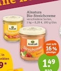 Bio-Streichcreme von Alnatura im aktuellen tegut Prospekt für 1,49 €