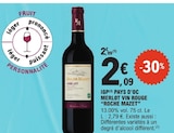 IGP pays d'oc merlot vin rouge - ROCHE MAZET dans le catalogue E.Leclerc