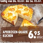 Aprikosen-Quark Kuchen im EDEKA Prospekt Aprikosen-Quark Kuchen im aktuellen EDEKA Prospekt für 6,95 €