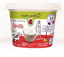 Crème fraîche épaisse 30% mg à NaturéO dans Verrières-le-Buisson Crème fraîche épaisse 30% mg à NaturéO dans Verrières-le-Buisson