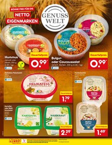 Kartoffelsalat im Netto Marken-Discount Prospekt "Aktuelle Angebote" mit 61 Seiten (Bremen)