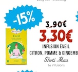 Infusion Éveil Citron, Pomme & Gingembre - Shoti Maa dans le catalogue Naturalia