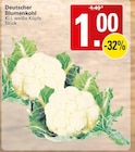 WEZ - Deutscher Blumenkohl Angebot im Prospekt Deutscher Blumenkohl bei WEZ im Prospekt "" für 1,00 €