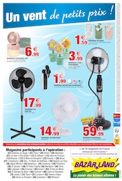 Electroménager en promo dans le catalogue Bazarland à la page 12