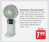 Klappbarer Handventilator Angebote bei Marktkauf Ulm für 7,99 €