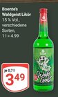 Aktuelles Waldgeist Likör Angebot bei GLOBUS in Duisburg ab 3,49 €