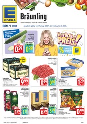 EDEKA Supermarkt Prospekt der aktuellen Woche mit 40 Seiten, gültig von 28.09.2026 bis 02.10.2026, in Mügeln und Umgebung Aktueller EDEKA Supermarkt Prospekt in Mügeln und Umgebung, "Wir lieben Lebensmittel!" mit 40 Seiten, 28.09.2026 - 02.10.2026