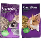 SUR TOUTE L'ALIMENTATION ET L'HYGIÈNE DES RONGEURS ET LAPINS - CARREFOUR - Carrefour SUR TOUTE L'ALIMENTATION ET L'HYGIÈNE DES RONGEURS ET LAPINS - CARREFOUR dans le catalogue Carrefour