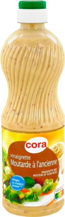 Monoprix Vinaigrette allégée à la moutarde à l ancienne 