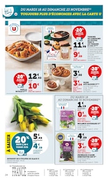 Prix et réduction Raisin dans le prospectus Super U en cours Offre Raisin dans le catalogue Super U du moment à la page 24