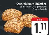 Sonnenblumen-Brötchen im Angebot bei E center in Oberhausen Sonnenblumen-Brötchen Angebote bei E center Oberhausen für 1,11 €