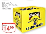 Club-Mate Tee im Angebot bei GLOBUS in Halle Club-Mate Tee Angebote bei GLOBUS Halle für 14,99 €