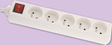Bloc 5 prises 16A avec interrupteur - ZENITECH en promo à 4,99 € chez Netto Bloc 5 prises 16A avec interrupteur - ZENITECH dans le catalogue Netto
