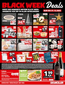 Smartphone im aktuellen Segmüller Prospekt (Leverkusen) Smartphone im Segmüller Prospekt "BLACK WEEK DEALS" mit 6 Seiten (Leverkusen)