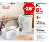Panier à linge 40L - SUNDIS dans le catalogue Super U
