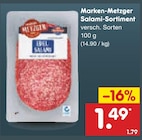 Aktuelles Marken-Metzger Salami-Sortiment Angebot bei Netto Marken-Discount in Hagen (Stadt der FernUniversität) ab 1,49 €