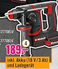 Akku-Handkreissäge „TE-CS 18/150“ von Einhell für 189,00 € bei Hornbach im Angebot Akku-Handkreissäge „TE-CS 18/150“ von Einhell im aktuellen Hornbach Prospekt
