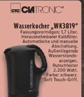 Wasserkocher WK3819 Angebote von Clatronic bei E center Bocholt für 10,00 €