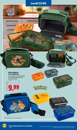 Prix et réduction Paw Patrol dans le prospectus Lidl en cours Offre Paw Patrol dans le catalogue Lidl du moment à la page 62